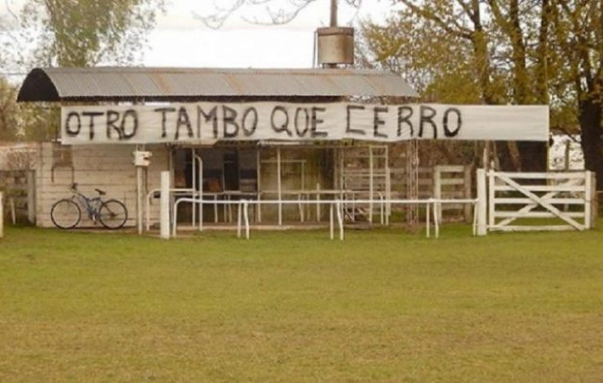En 2016 dejaron de funcionar unos 460 tambos en el país