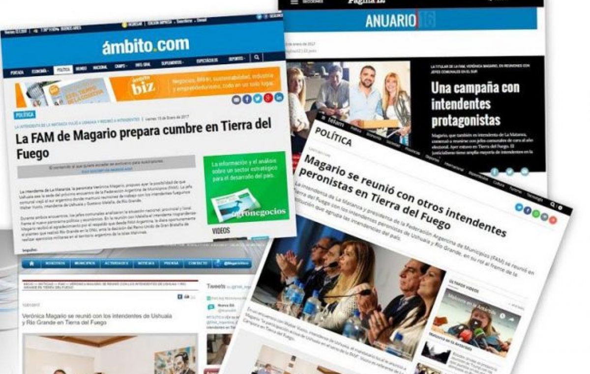 Destacan que temas planteados por municipios fueguinos integran la agenda de la FAM