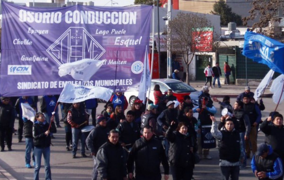 Esquel: Osorio,»Lo importante es que estemos de pie en la lucha porque la historia va a juzgar de qué lado estuvimos»