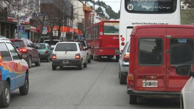 Bariloche duplicó su parque automotor en 10 años