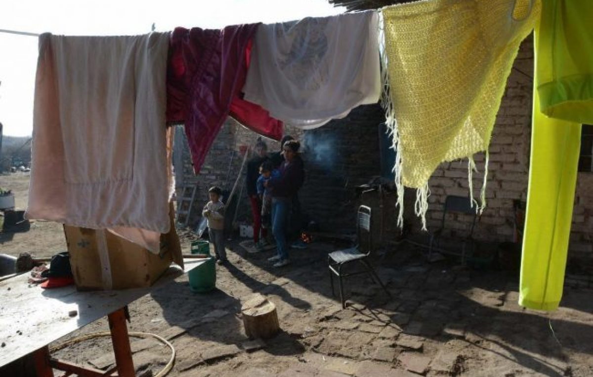 Es pobre el 35% de los hogares de Mendoza
