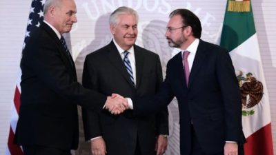 Un difícil inicio del diálogo entre EEUU y México