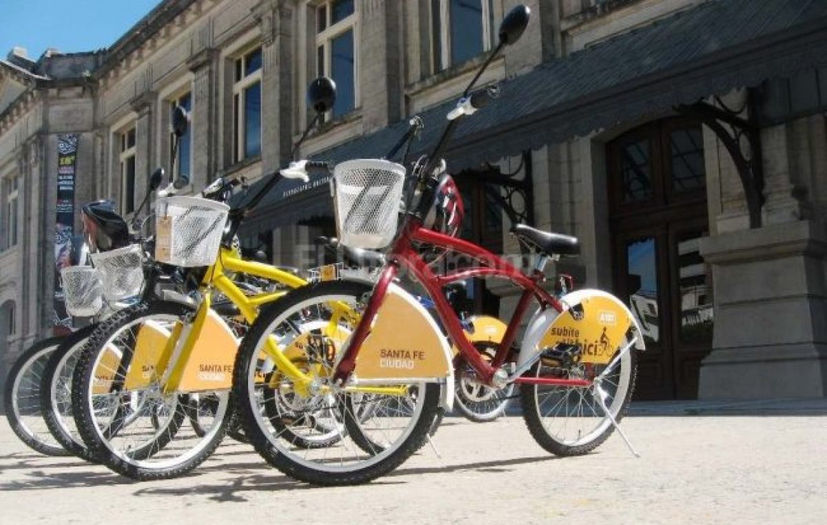 El Municipio de Santa Fe incorpora 90 bicicletas a Subite a la Bici