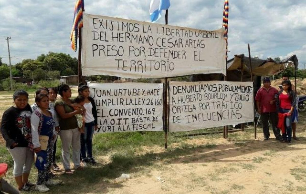 Reprimieron a la comunidad originaria guaraní Happo Pau, en Salta