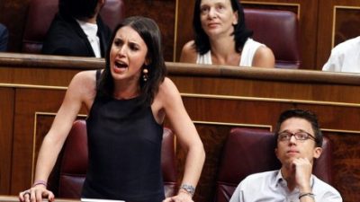España: rechazo de Podemos al presidente Mauricio Macri