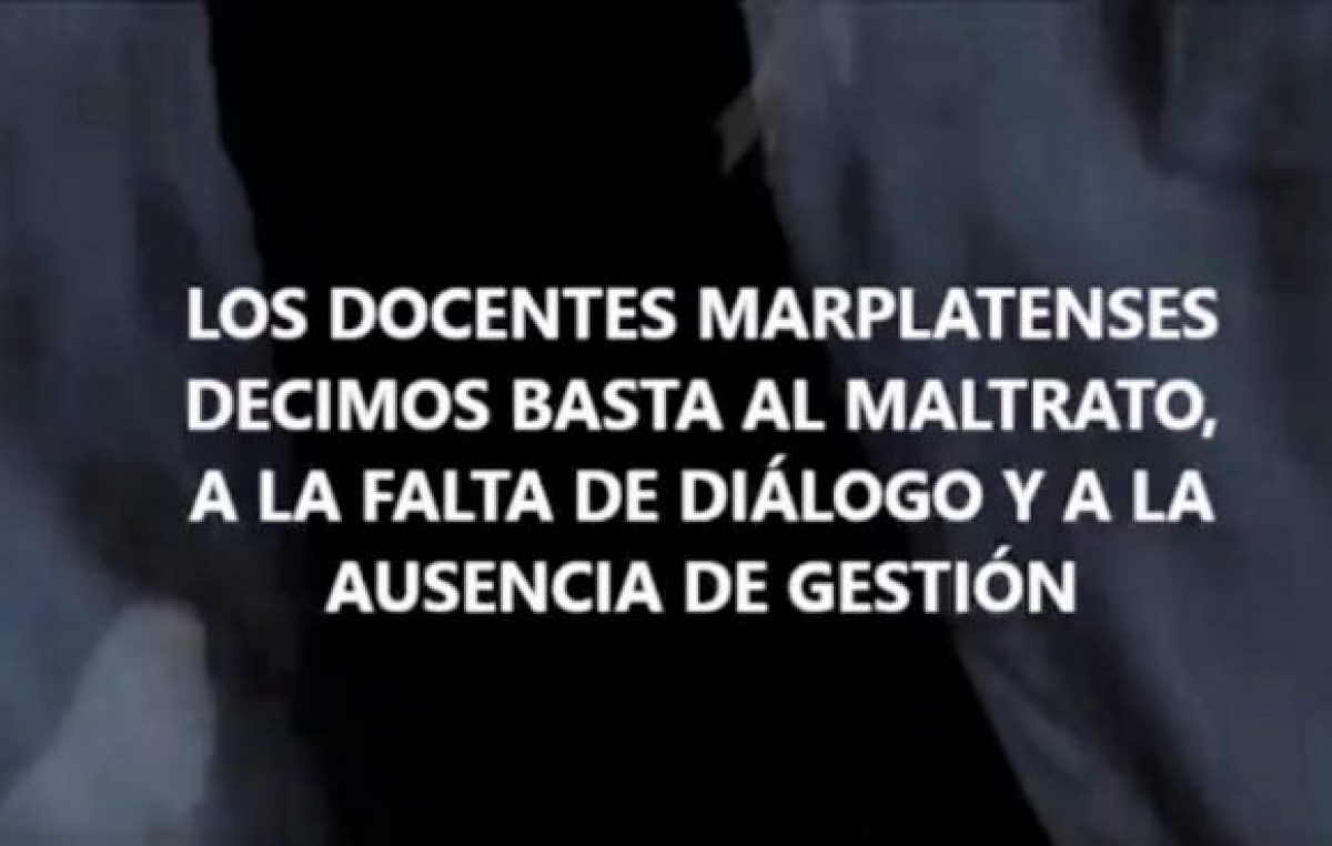 Docentes municipales de Mar del Plata se autoconvocan para el miércoles