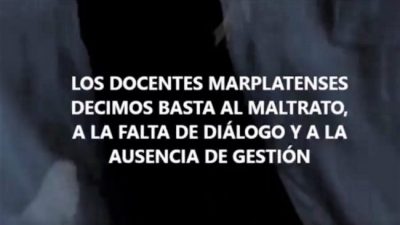 Docentes municipales de Mar del Plata se autoconvocan para el miércoles