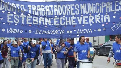 Municipales de Echeverría apuntan a recuperar el salario perdido