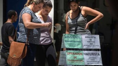 Brasil alcanzó un desempleo récord: el 12%