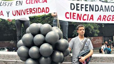 Los científicos paran contra el ajuste