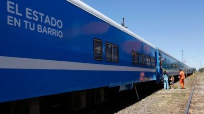 Se puso en marcha en Zapala el tren «El Estado en tu barrio» que recorrerá el país