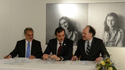 La increíble frase de Esteban Bullrich sobre Ana Frank y el nazismo