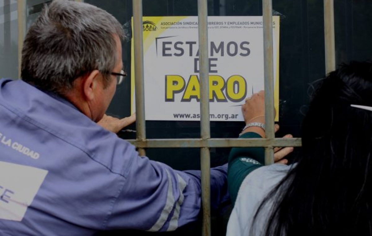 Hoy paran todos los Municipales de la Provincia de Santa Fe
