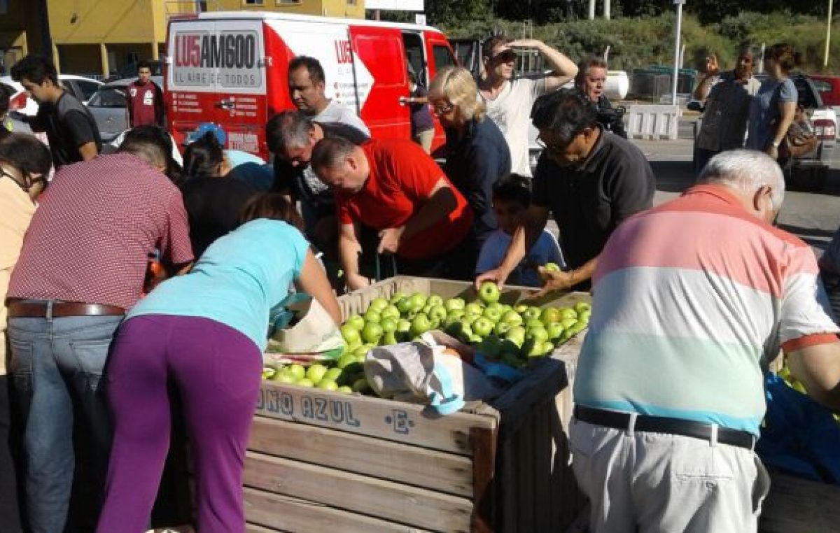 Frutazo en Cipolletti y Neuquén