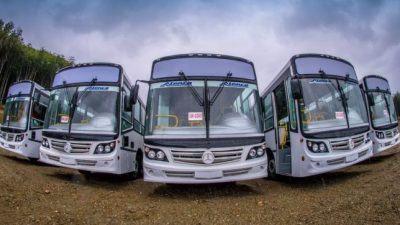 Ya circulan en Ushuaia únicamente los colectivos propios del Municipio