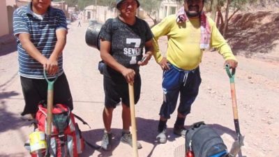 Iniciaron los trabajos en el camino de Tunalito