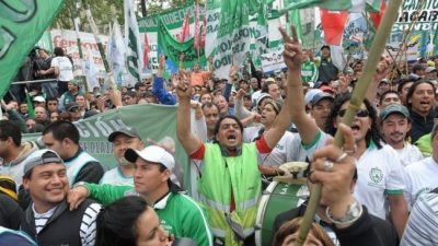 Los gremios le respondieron a Macri: «Es una marcha de los que la están pasando muy mal»