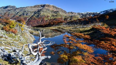 Descubrí las Lagunas Gemelas en Tierra del Fuego