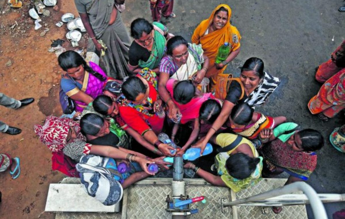3,5 millones de personas mueren cada año por la falta de agua potable