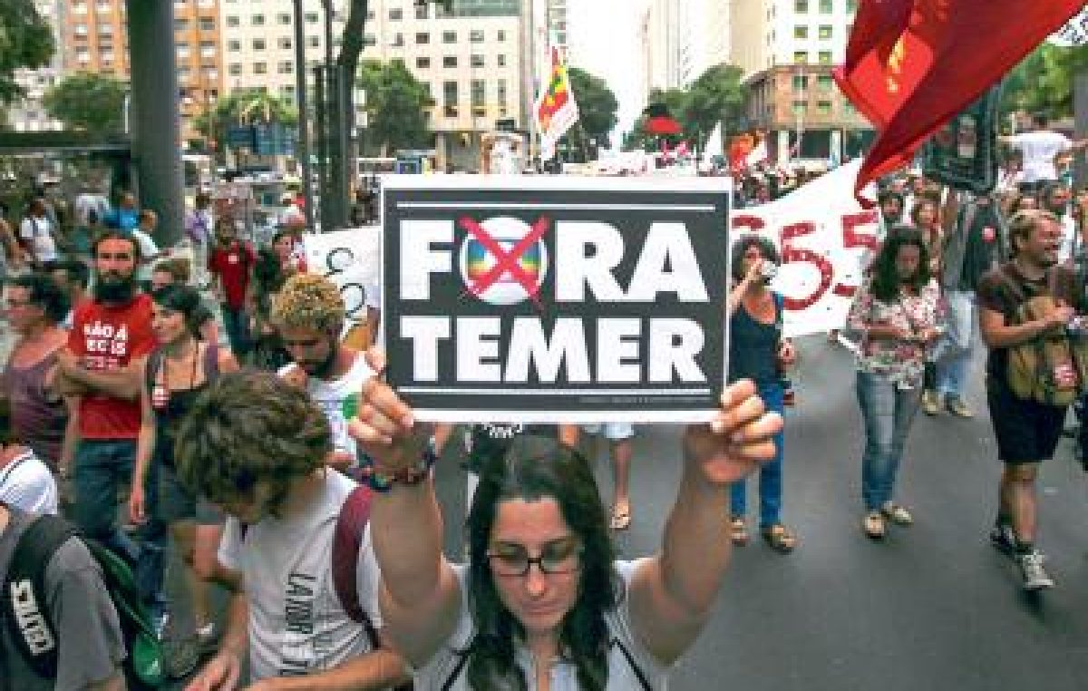 Huelga docente contra Temer por tiempo indeterminado