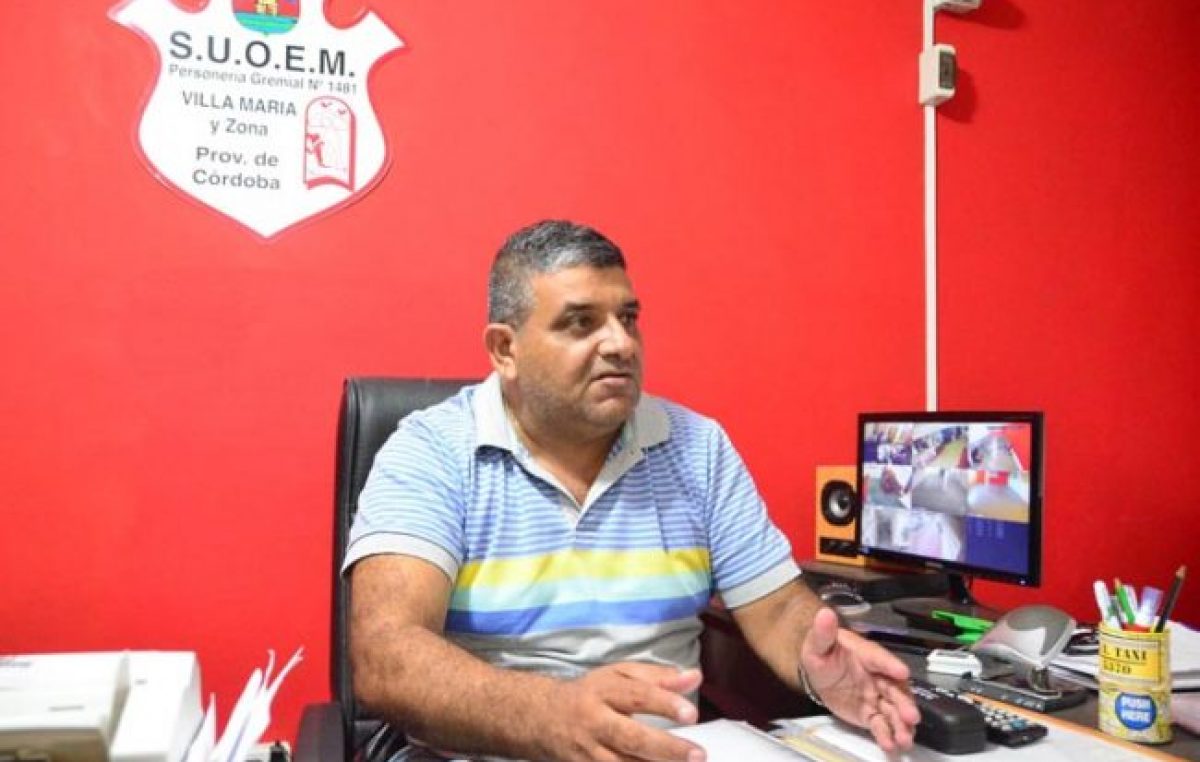 El SUOEM Villa María aceptó la propuesta de Gill y se incorpora la cláusula gatillo