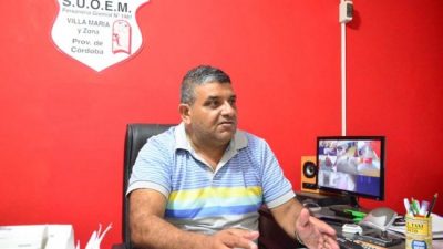 El SUOEM Villa María aceptó la propuesta de Gill y se incorpora la cláusula gatillo