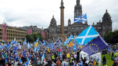 Escocia lanzó su nuevo referéndum independentista