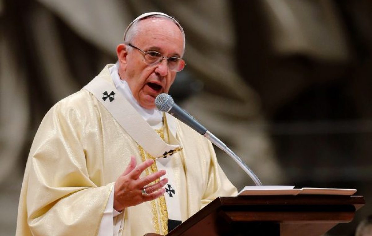 Francisco: “Quien quita el trabajo, comete un pecado gravísimo”