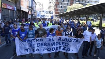 «La ciudad de Rosario se convirtió en la capital nacional del paro»