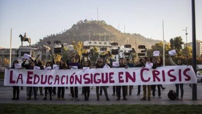 Nueva protesta estudiantil en Chile por estatización de la educación