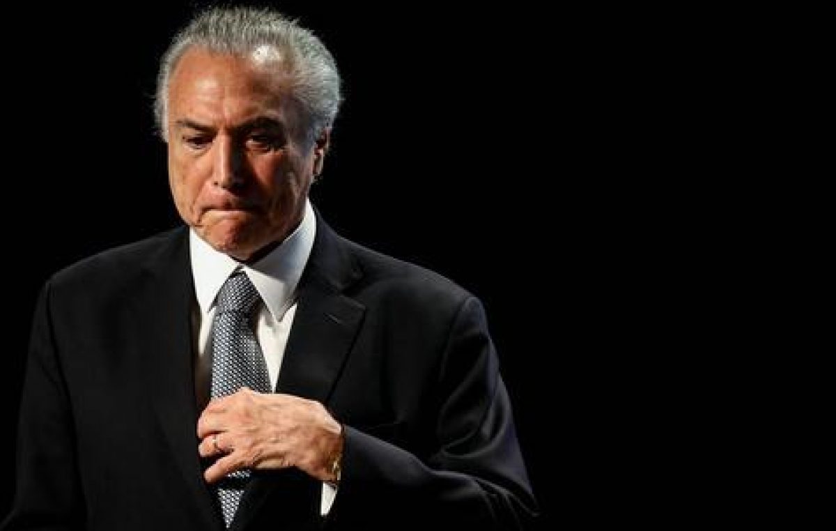 Temer tiene 87% de imagen negativa