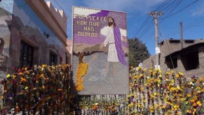 Las esquinas de Tilcara en Pascua