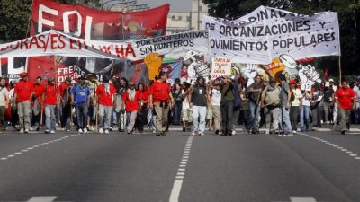 Conflictividad social en Buenos Aires: Hubo más de 200 piquetes en el primer trimestre del año