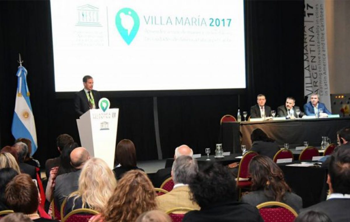 Villa María es sede de la Unesco