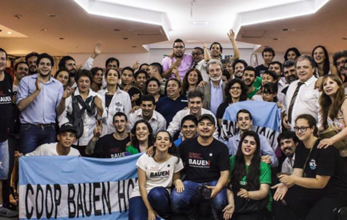 Freno al desalojo del Bauen: “Son cinco minutos de respiro”