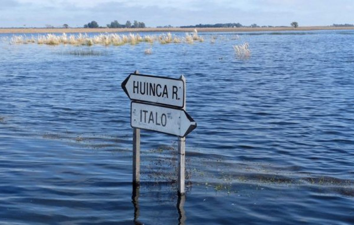 El agua no baja y genera tensiones en el sur cordobés