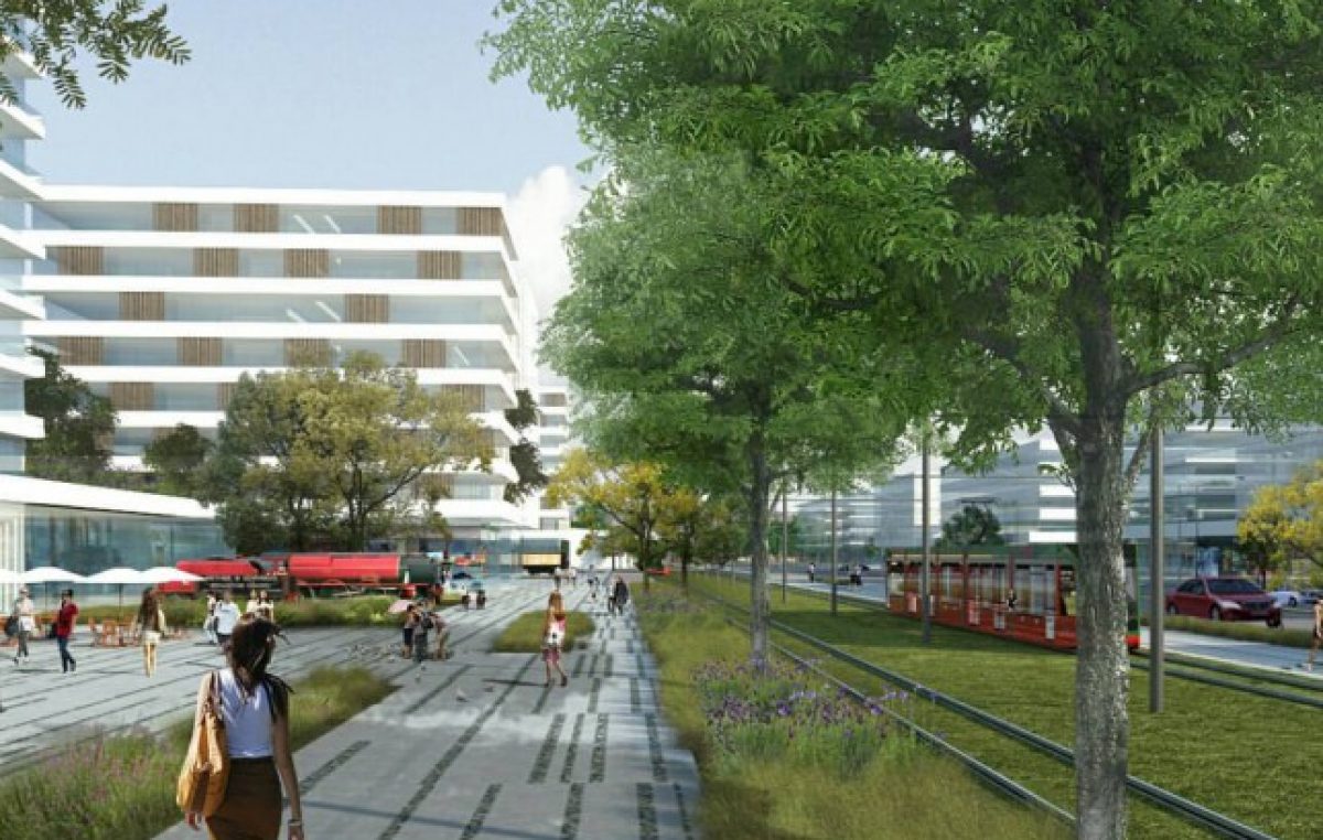 Así sería la transformación del predio «Estación Mendoza»