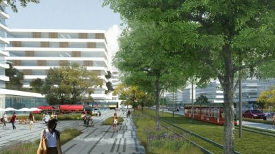 Así sería la transformación del predio «Estación Mendoza»