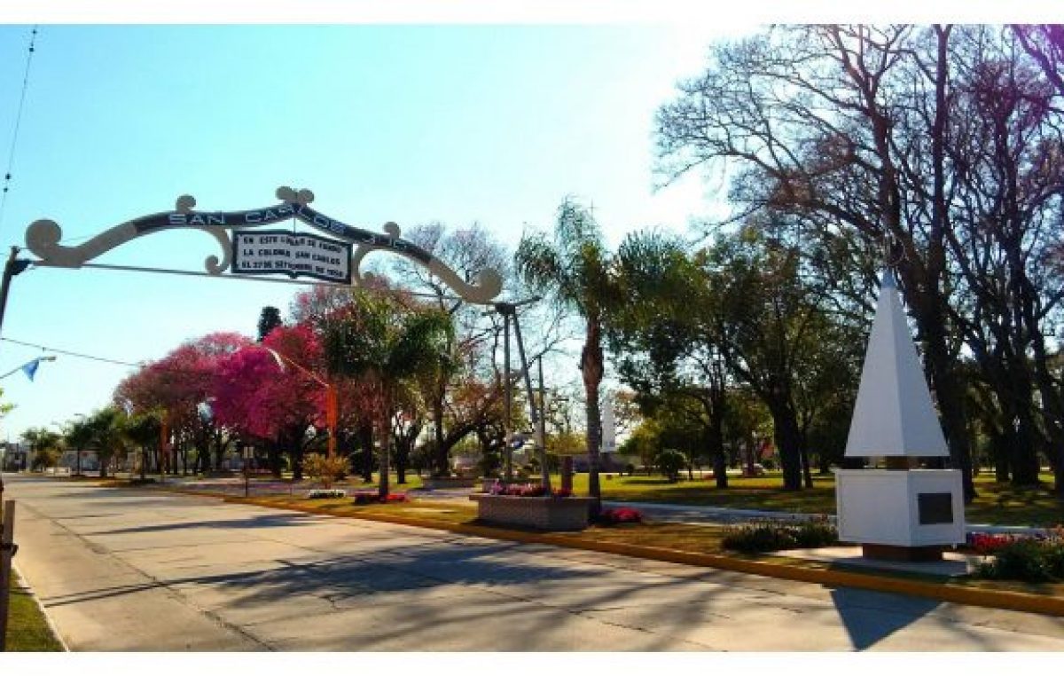 San Carlos Sud: primera localidad en contar con una red de instituciones