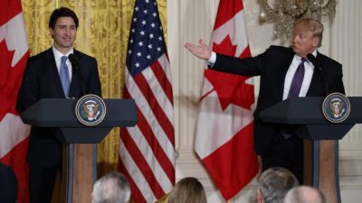 Donald Trump le declaró la guerra comercial a Canadá