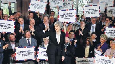 El Parlamento británico respaldó a May