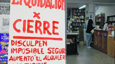 Preocupa en Rosario la crisis que atraviesa a librerías y editoriales