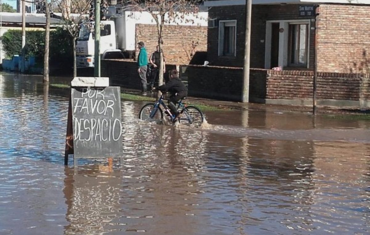 Melincué ruega por buen tiempo para paliar su situación hídrica