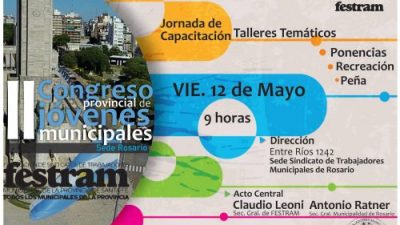 II Congreso de Juventudes Municipales en la Ciudad de Rosario, 12 de mayo