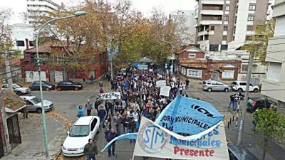 Municipales de Mar del Plata anuncian retención de tareas y movilización para este miércoles