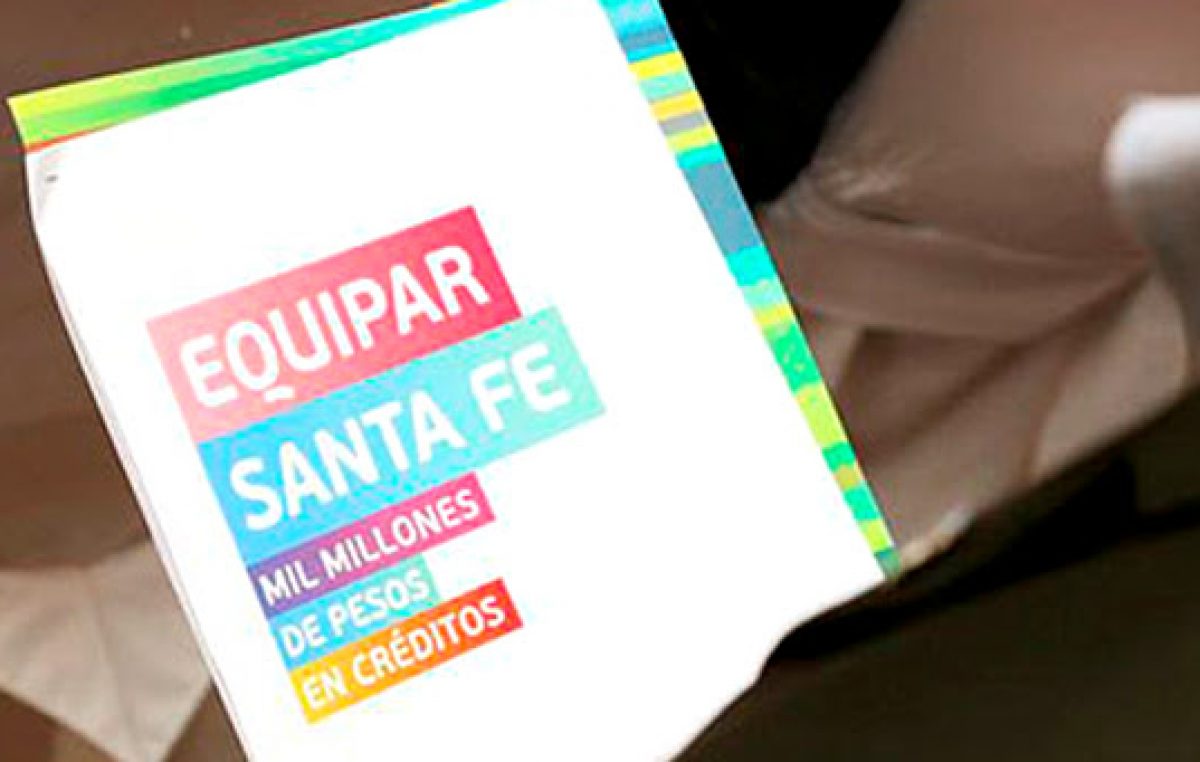 Equipar: 19 localidades santafesinas firmaron la adhesión