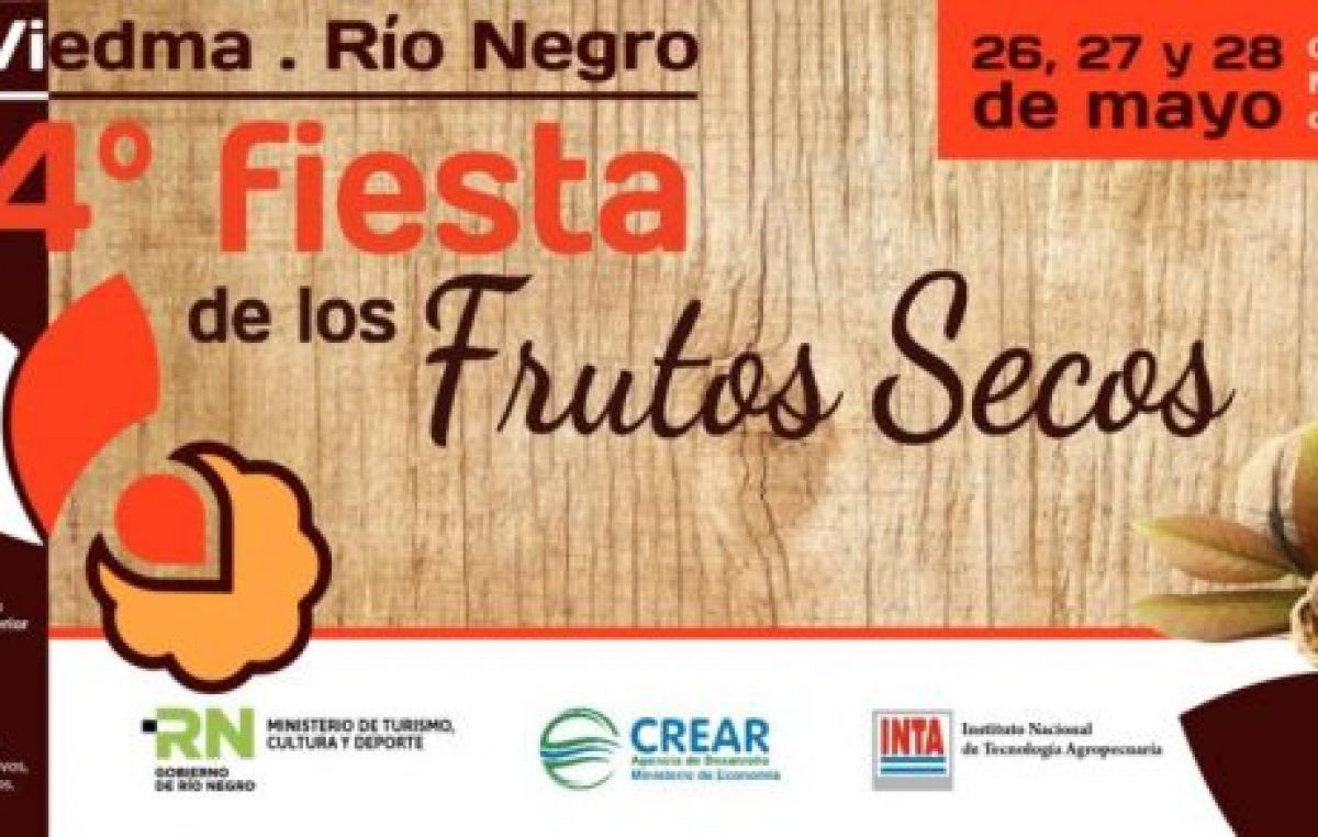 Fiesta de los Frutos Secos del 26 al 28 de mayo en Viedma
