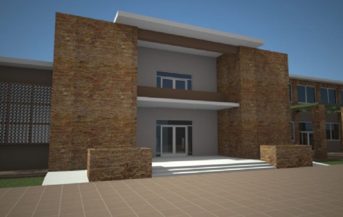 Licitan la obra para cambiar la fachada del edificio municipal en Rawson