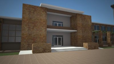 Licitan la obra para cambiar la fachada del edificio municipal en Rawson