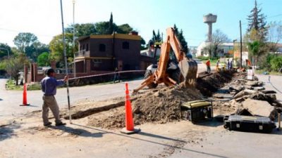 Una obra de cloacas beneficiará a 14.000 familias de Paraná